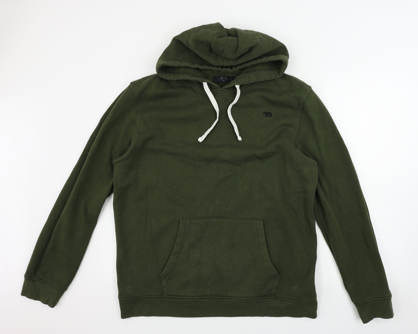 Matalan Mens Green Paisley  Pullover Hoodie Size XL