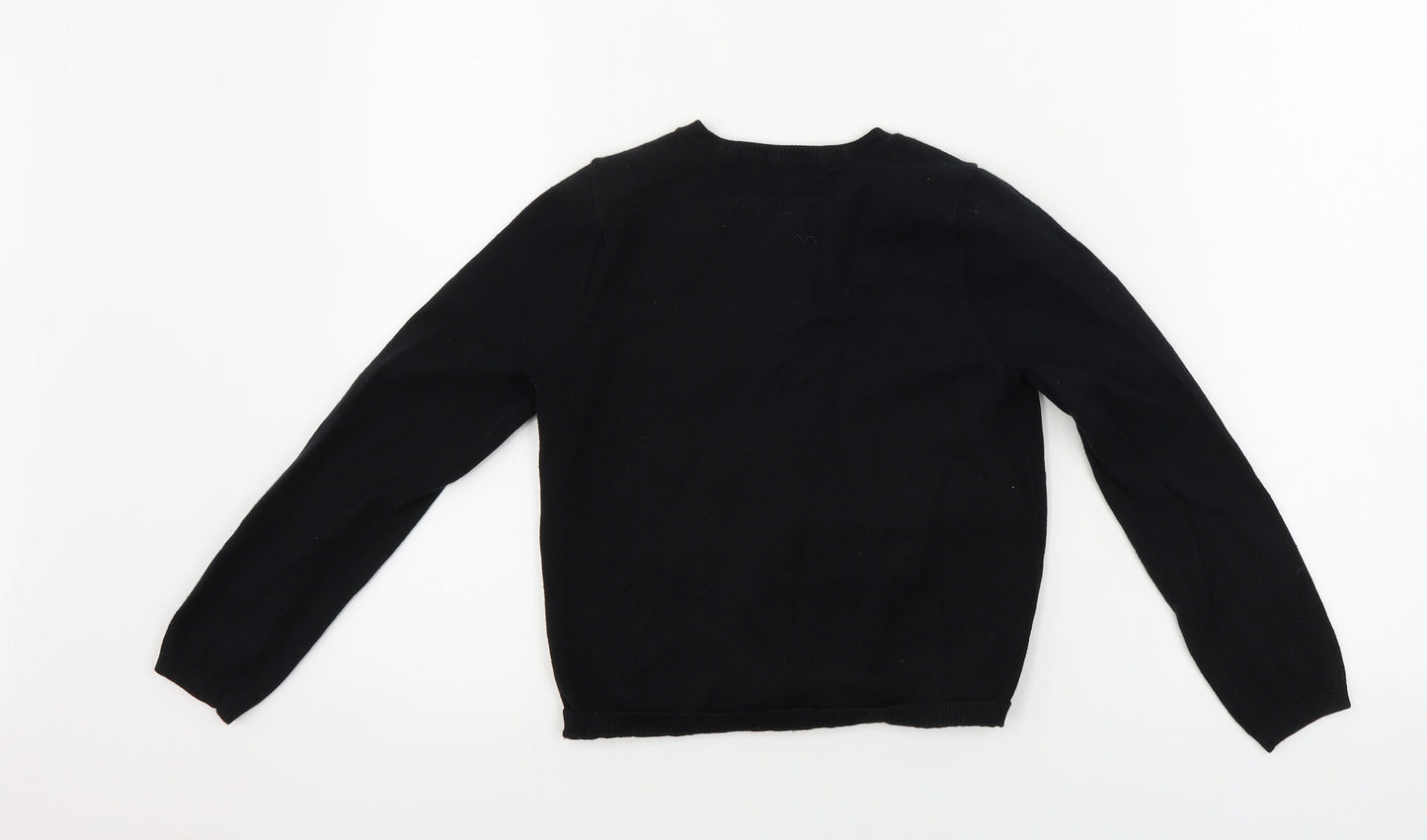 George  Girls Black   Cardigan Jumper Size 8-9 Years