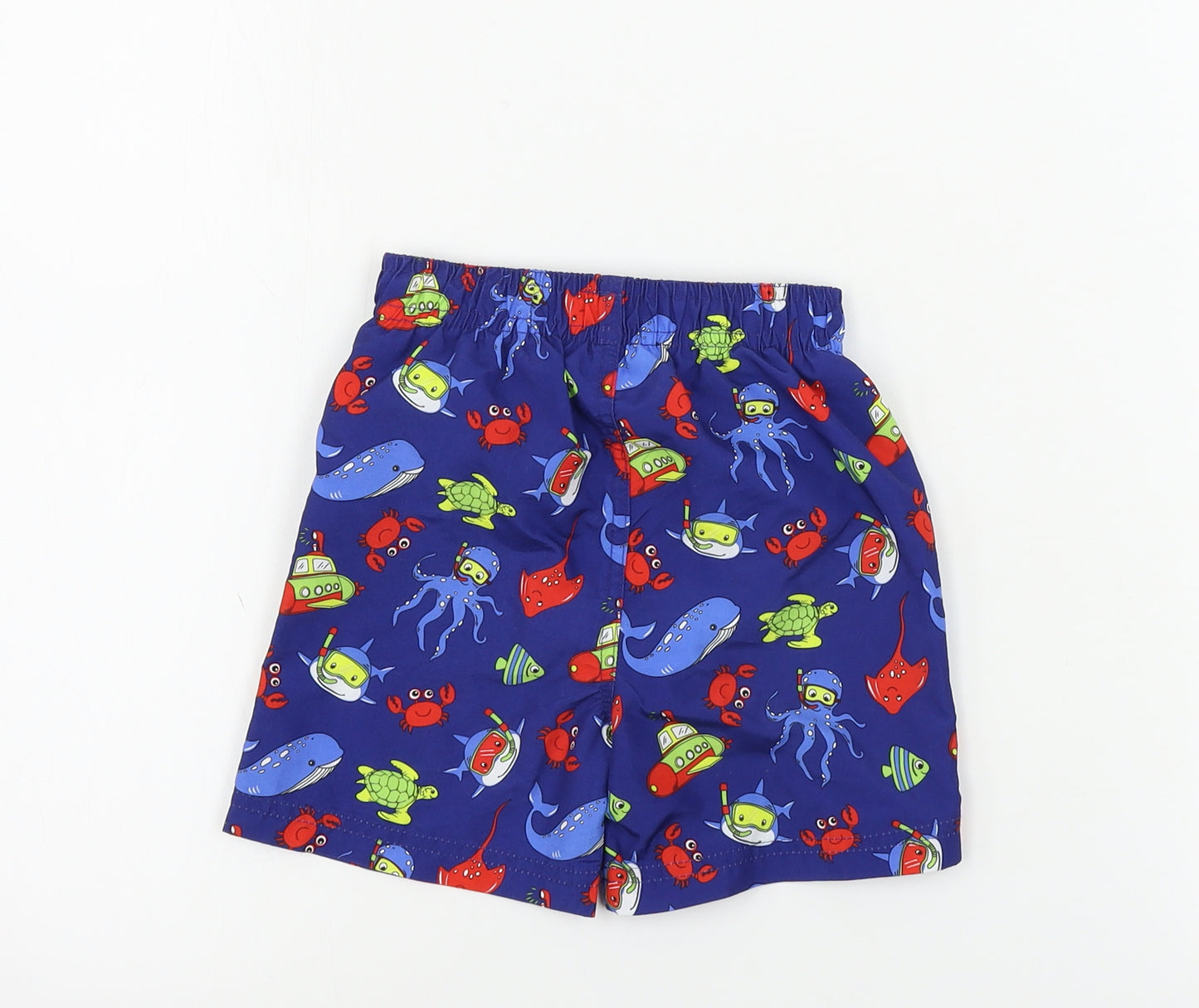 TU Boys Blue   Cropped Trousers Size 18-24 Months