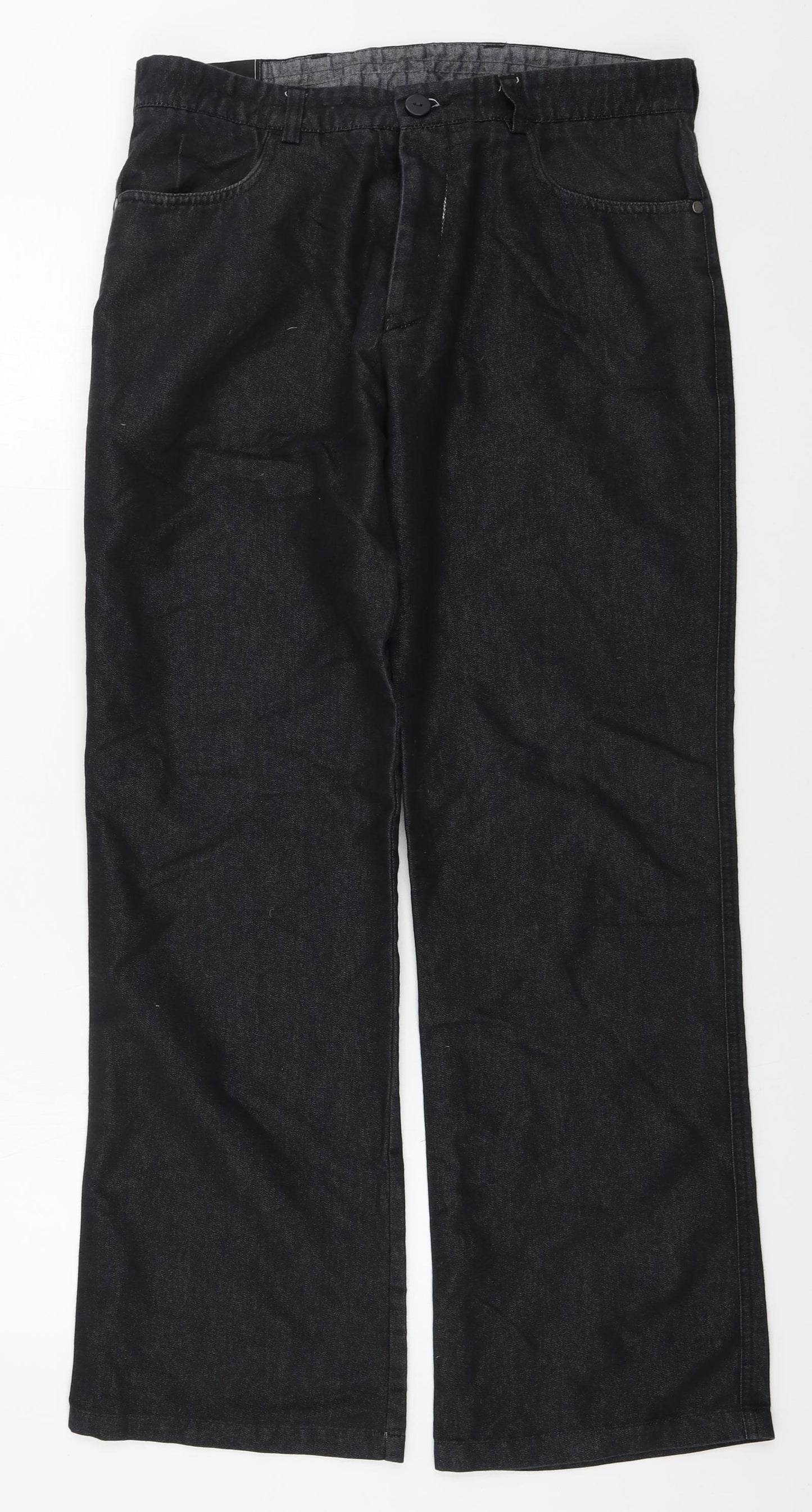 River Island  Womens Black   Straight Jeans Size 34 in L32 in