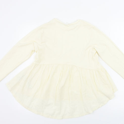 Peacocks  Womens Ivory   Basic Blouse Size 10