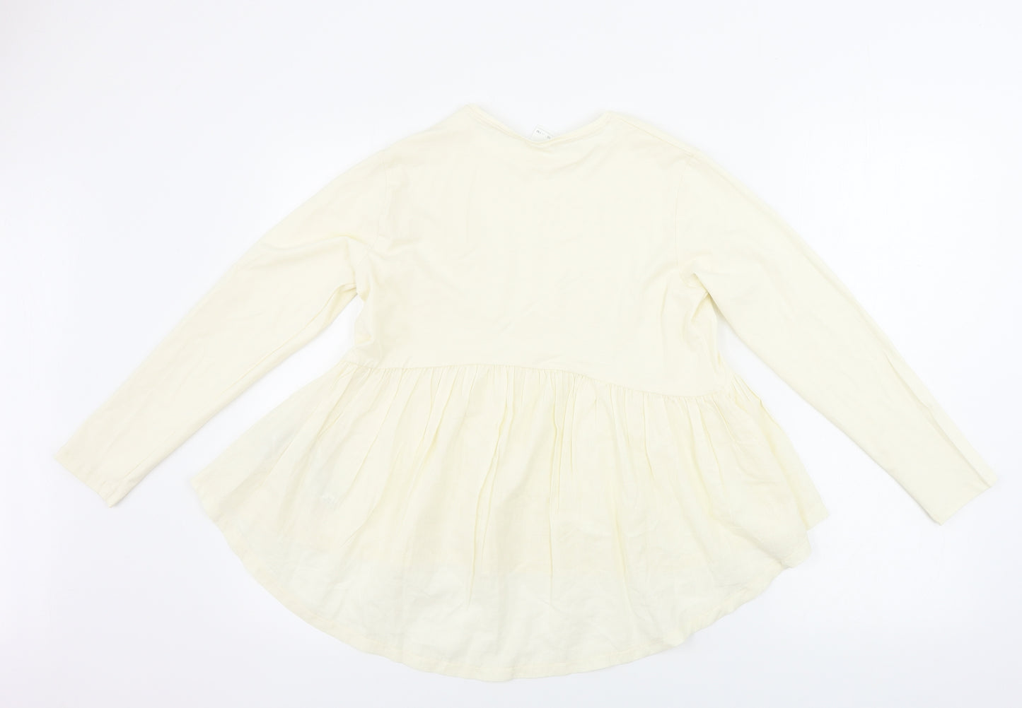 Peacocks  Womens Ivory   Basic Blouse Size 10