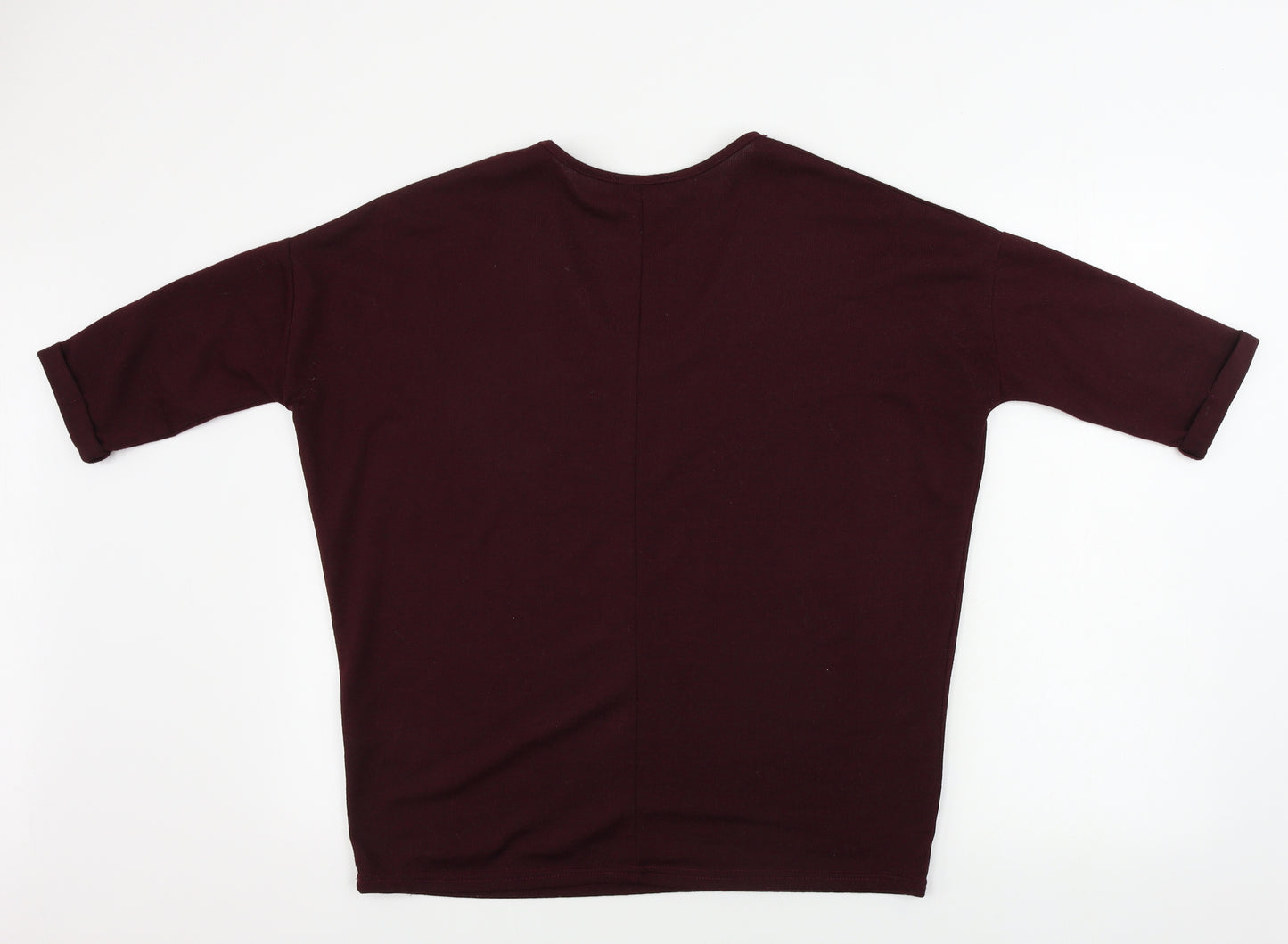 New Look  Womens Purple   Basic T-Shirt Size S