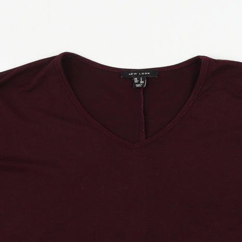 New Look  Womens Purple   Basic T-Shirt Size S