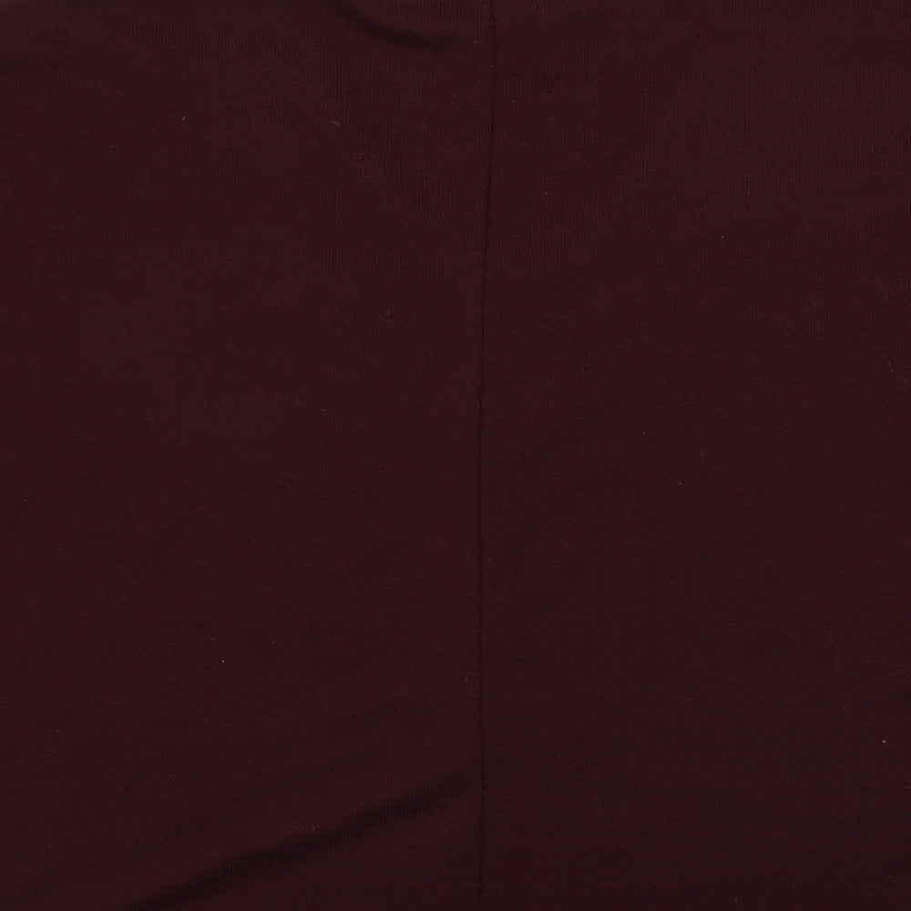New Look  Womens Purple   Basic T-Shirt Size S