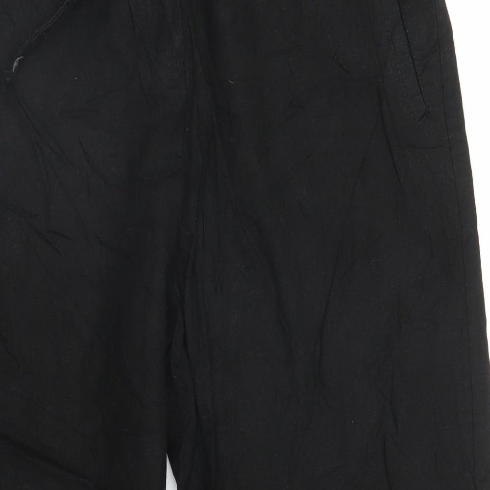 Dorothy Perkins Womens Black   Capri Trousers Size 14 L24 in