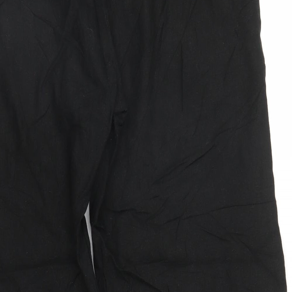 Dorothy Perkins Womens Black   Capri Trousers Size 14 L24 in