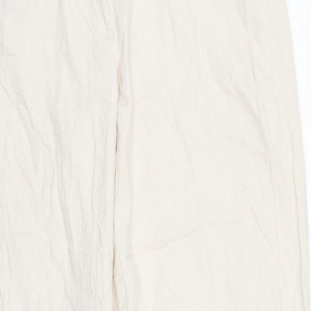 George Womens Beige   Trousers  Size 12 L29 in