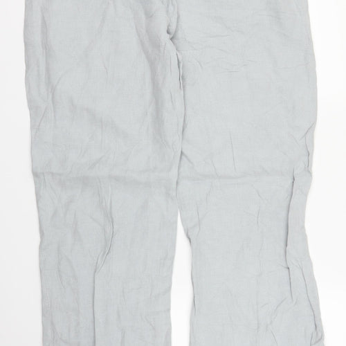 Jaeger Womens Grey   Trousers  Size 12 L30 in