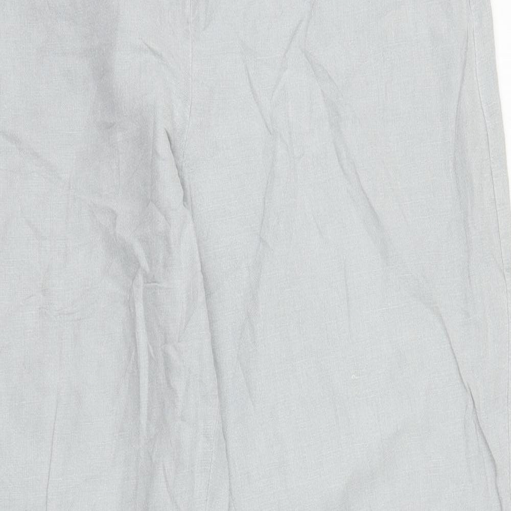 Jaeger Womens Grey   Trousers  Size 12 L30 in