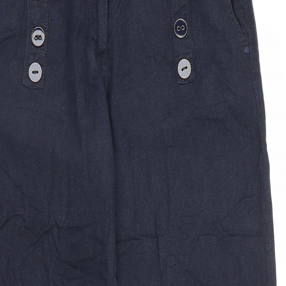 NEXT Womens Blue   Trousers  Size 12 L28 in