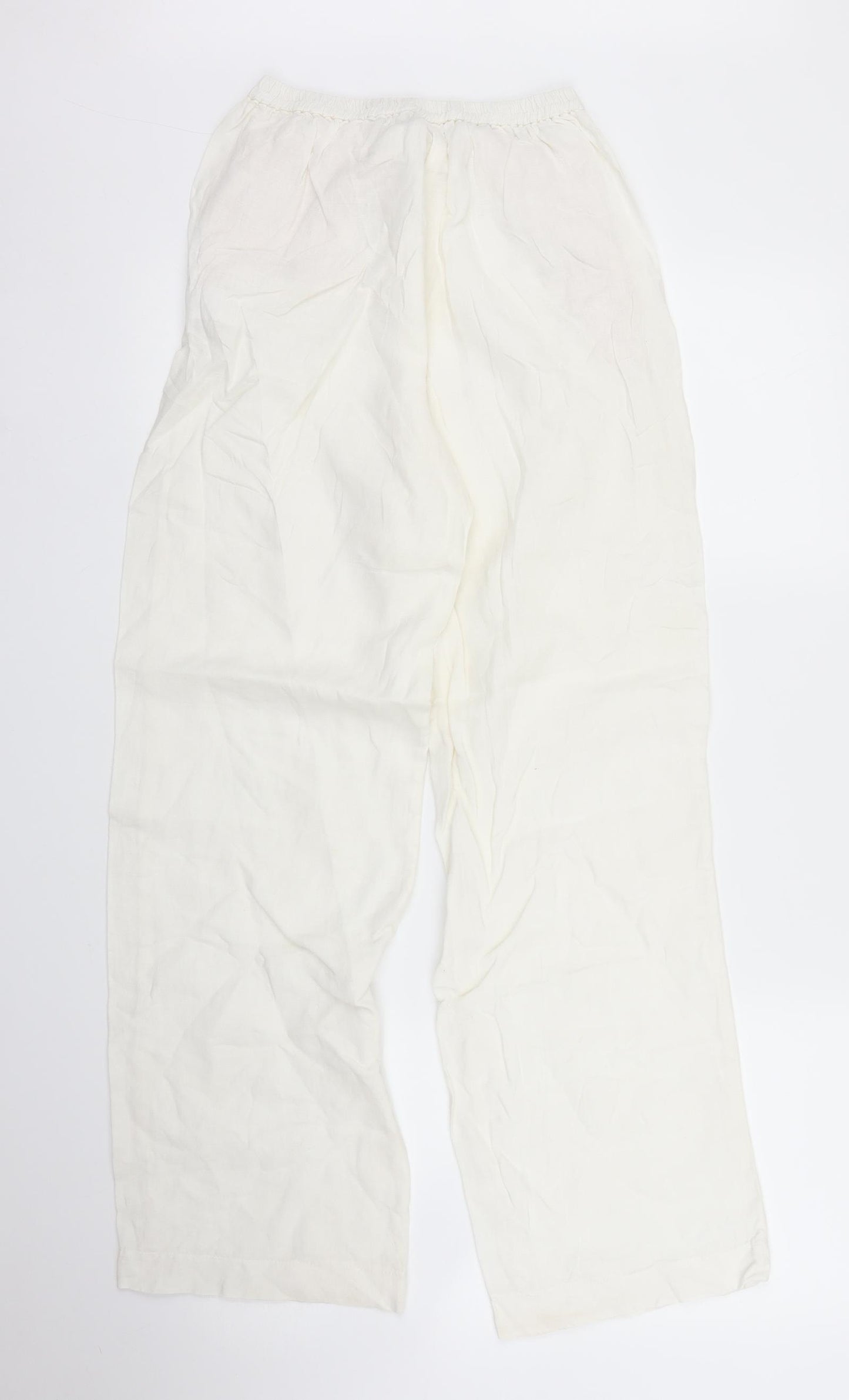 White Company Womens White   Bloomer Trousers Size 6 L28 in