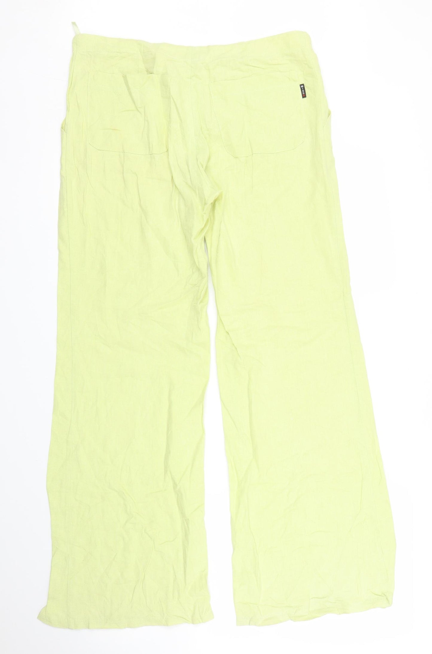 MISS TOP COLLECTION Womens Green   Trousers  Size M L29 in