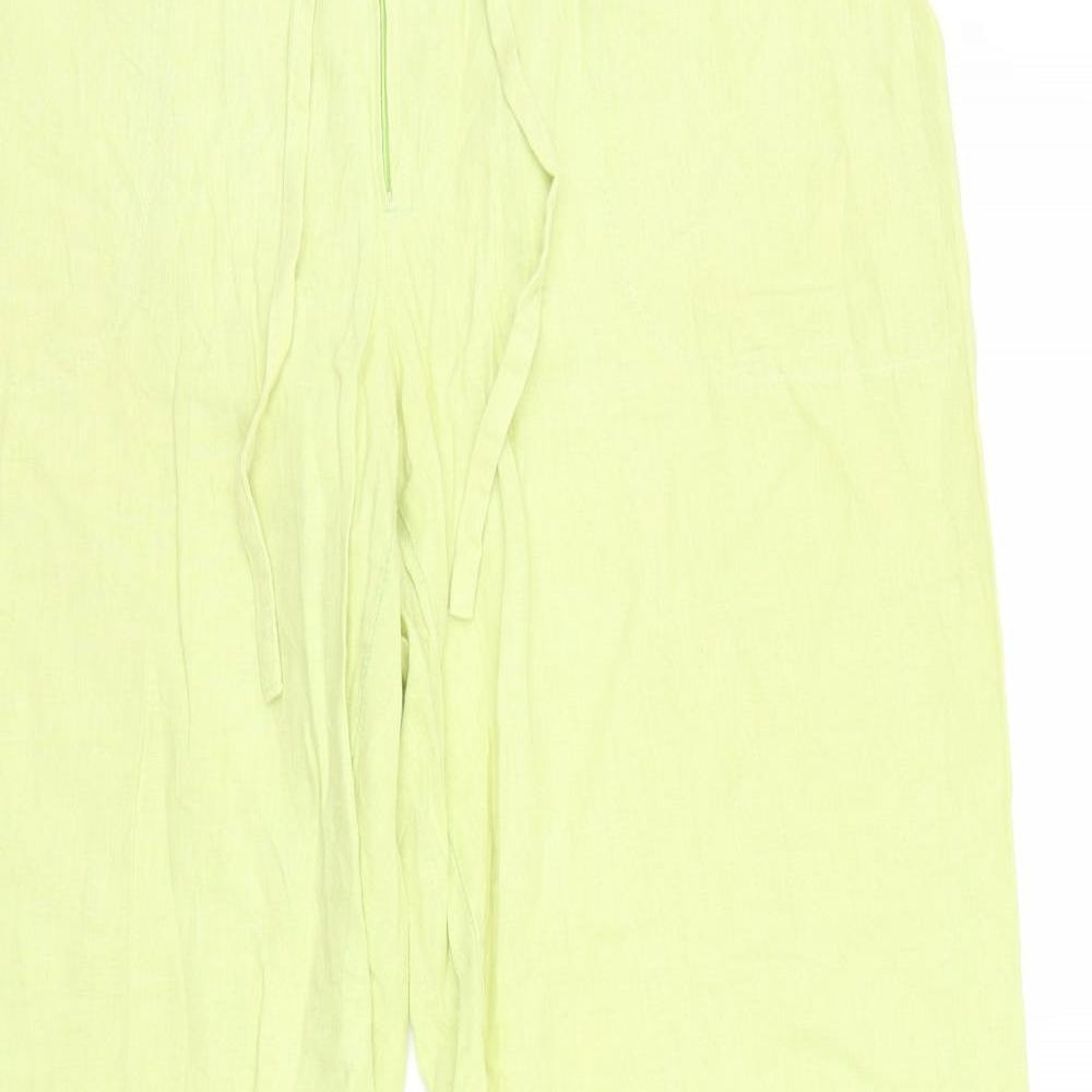 MISS TOP COLLECTION Womens Green   Trousers  Size M L29 in