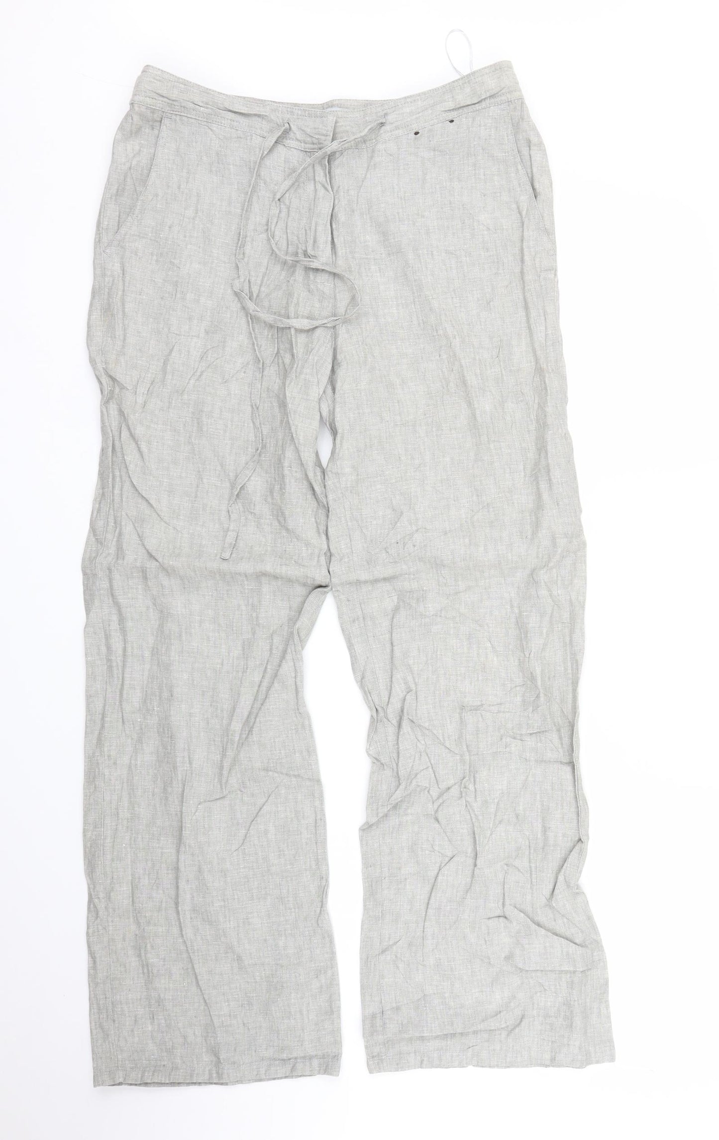 TU Womens Green   Trousers  Size 10 L29 in