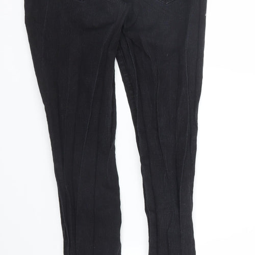 Primark Womens Black  Denim Skinny Jeans Size 10 L27 in