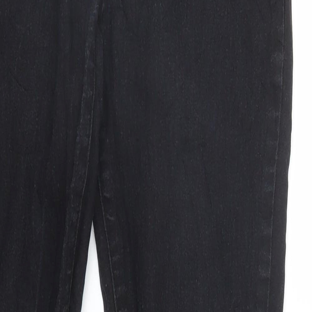 Primark Womens Black  Denim Skinny Jeans Size 10 L27 in
