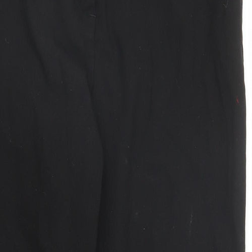 NEXT Womens Black   Capri Trousers Size 12 L23 in