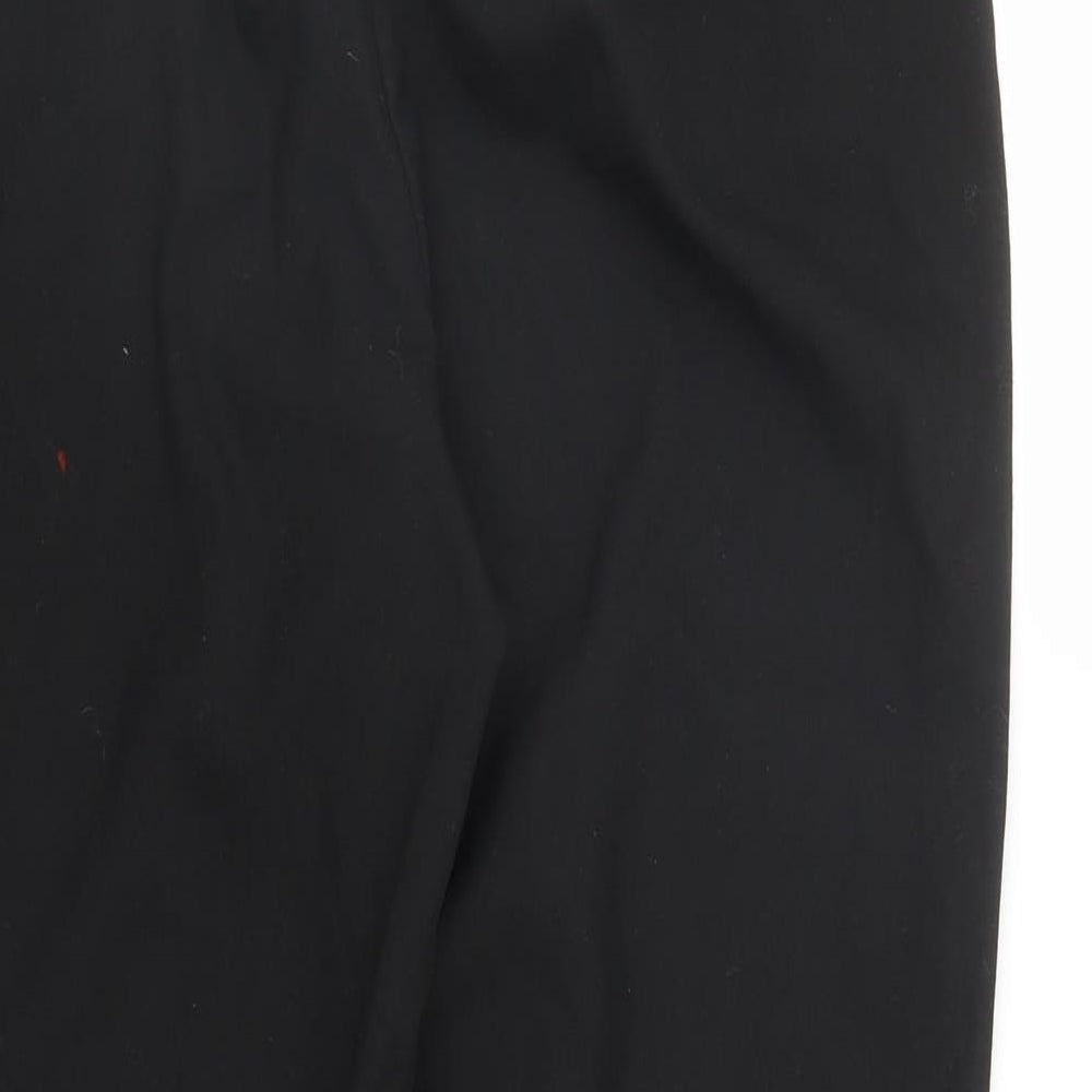 NEXT Womens Black   Capri Trousers Size 12 L23 in