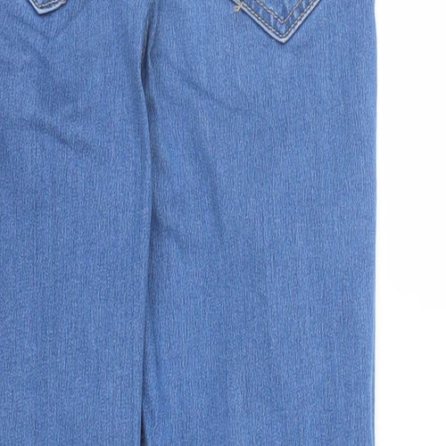Topshop Womens Blue  Denim Skinny Jeans Size S L26 in