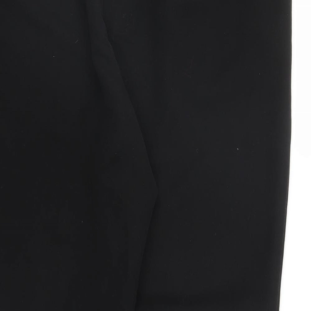 Papaya Womens Black   Capri Trousers Size 18 L22 in