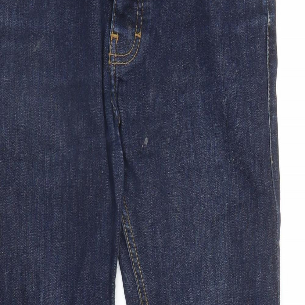 Topman Mens Blue  Denim Straight Jeans Size 30 in L26 in