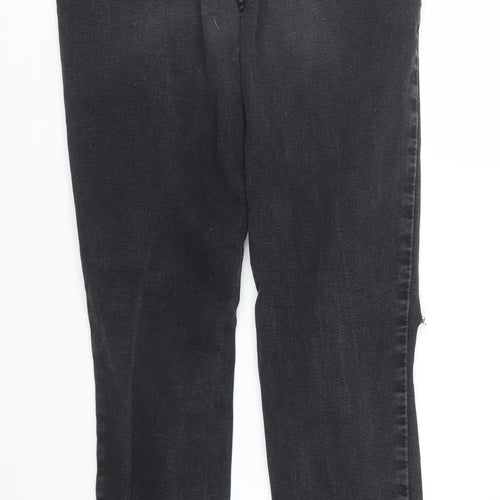 Studio Denim Womens Black  Denim Skinny Jeans Size 10 L28 in