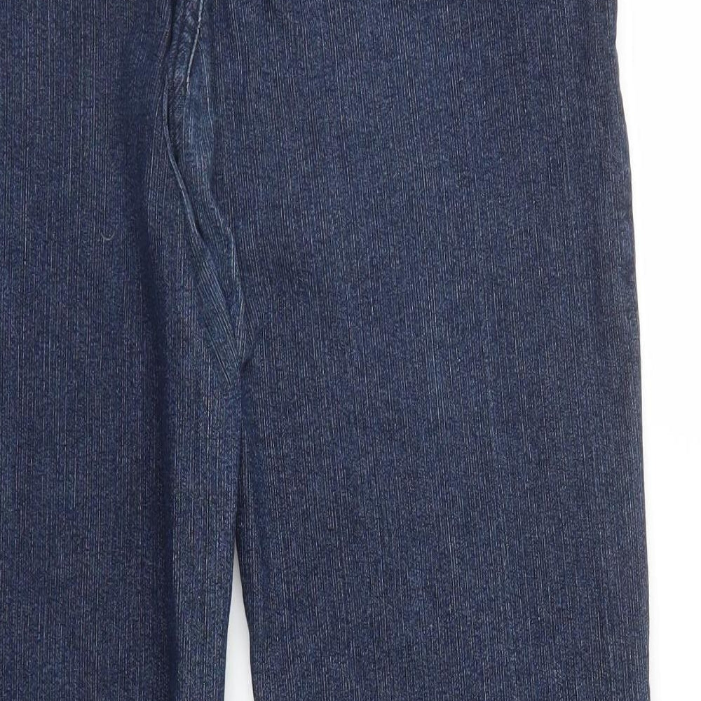 Hula Womens Blue  Denim Bootcut Jeans Size 14 L28 in