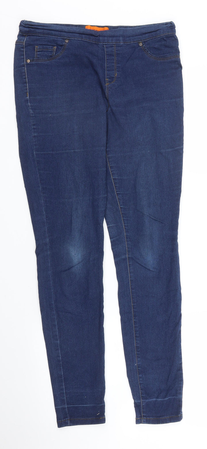 George Womens Blue Denim Jegging Jeans Size 8 L27 in