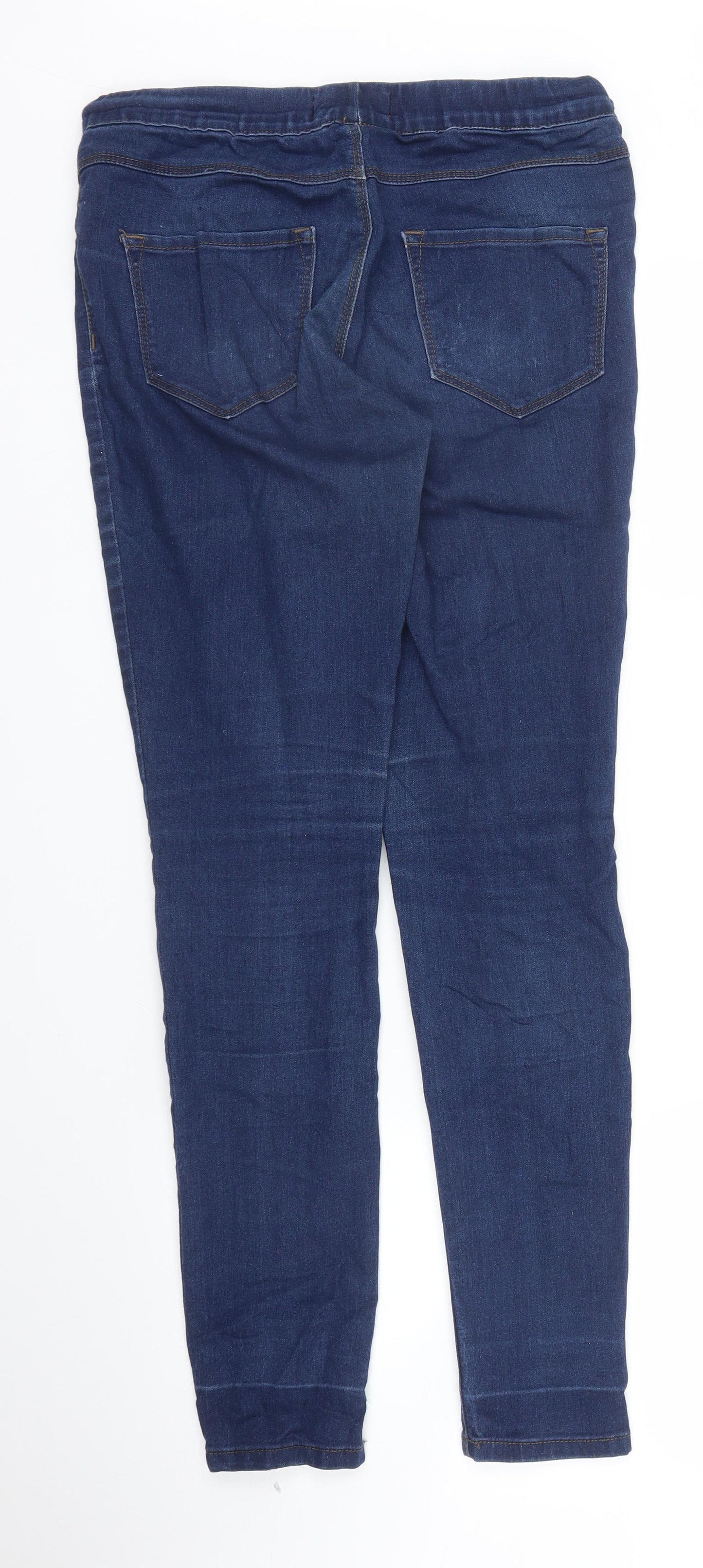 George Womens Blue  Denim Jegging Jeans Size 8 L27 in