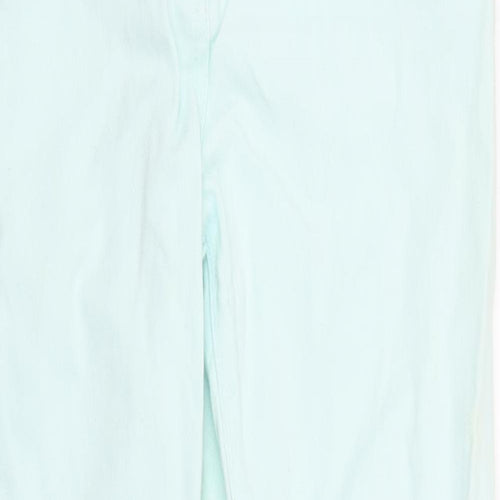 M&Co Womens Green   Skinny Jeans Size 10 L27 in