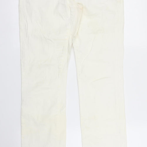 Only Womens White   Straight Jeans Size M L34 in