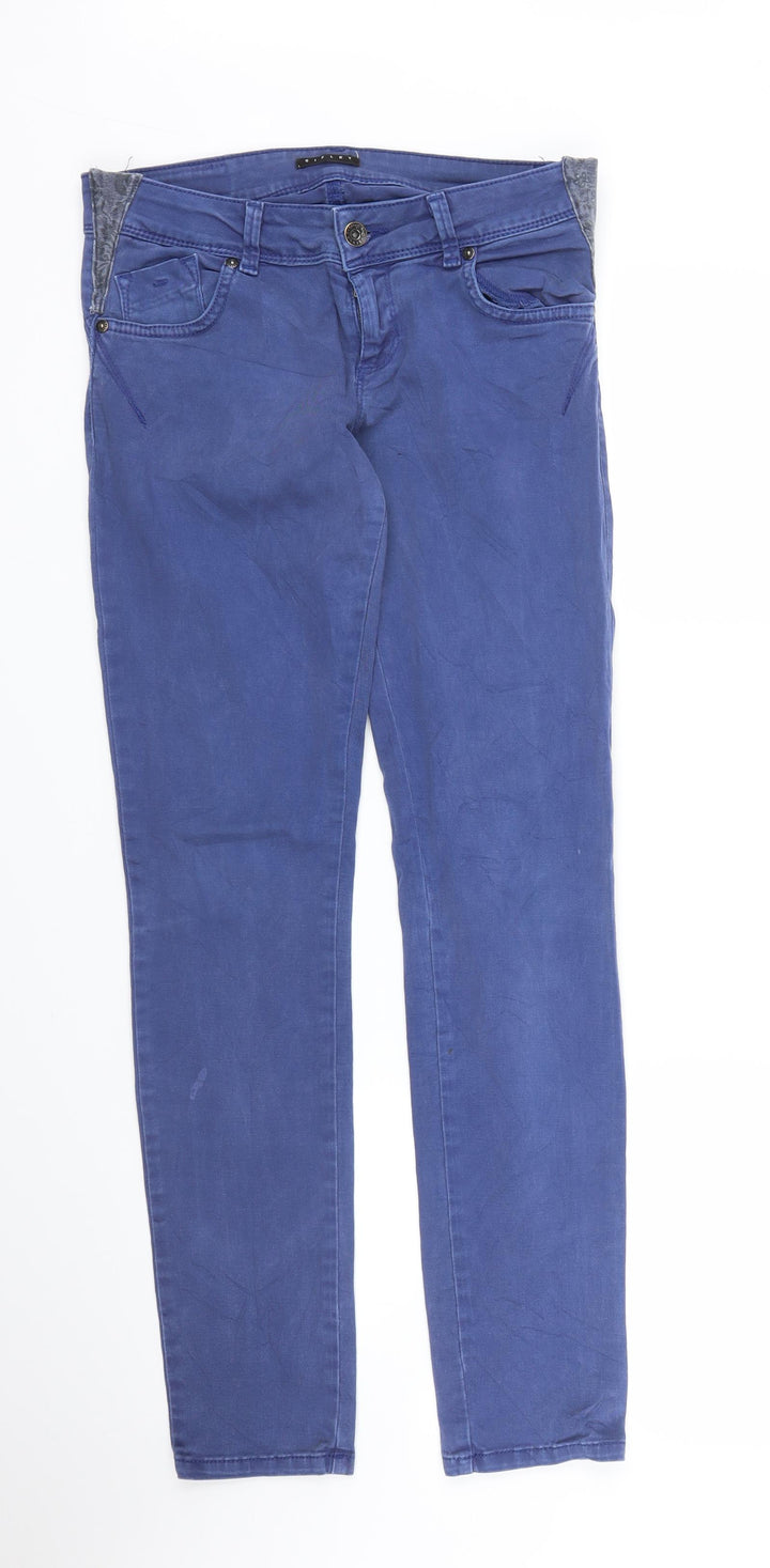 Sisley Womens Blue   Skinny Jeans Size 27 in L32 in
