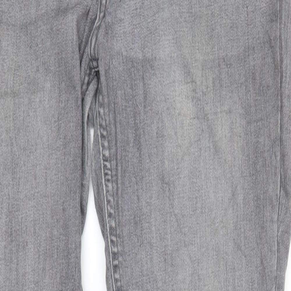 Amisu Womens Grey  Denim Jegging Jeans Size 32 in L29 in