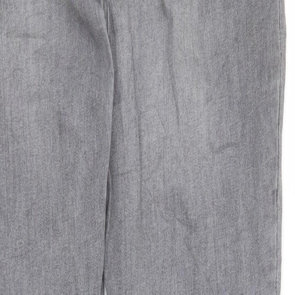 Amisu Womens Grey  Denim Jegging Jeans Size 32 in L29 in