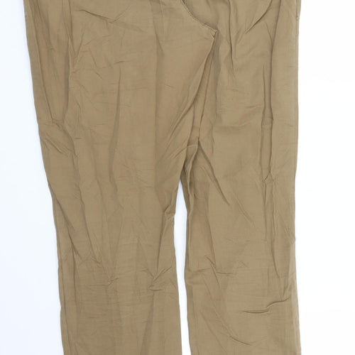 Vera Moda Womens Beige   Chino Trousers Size M L29 in