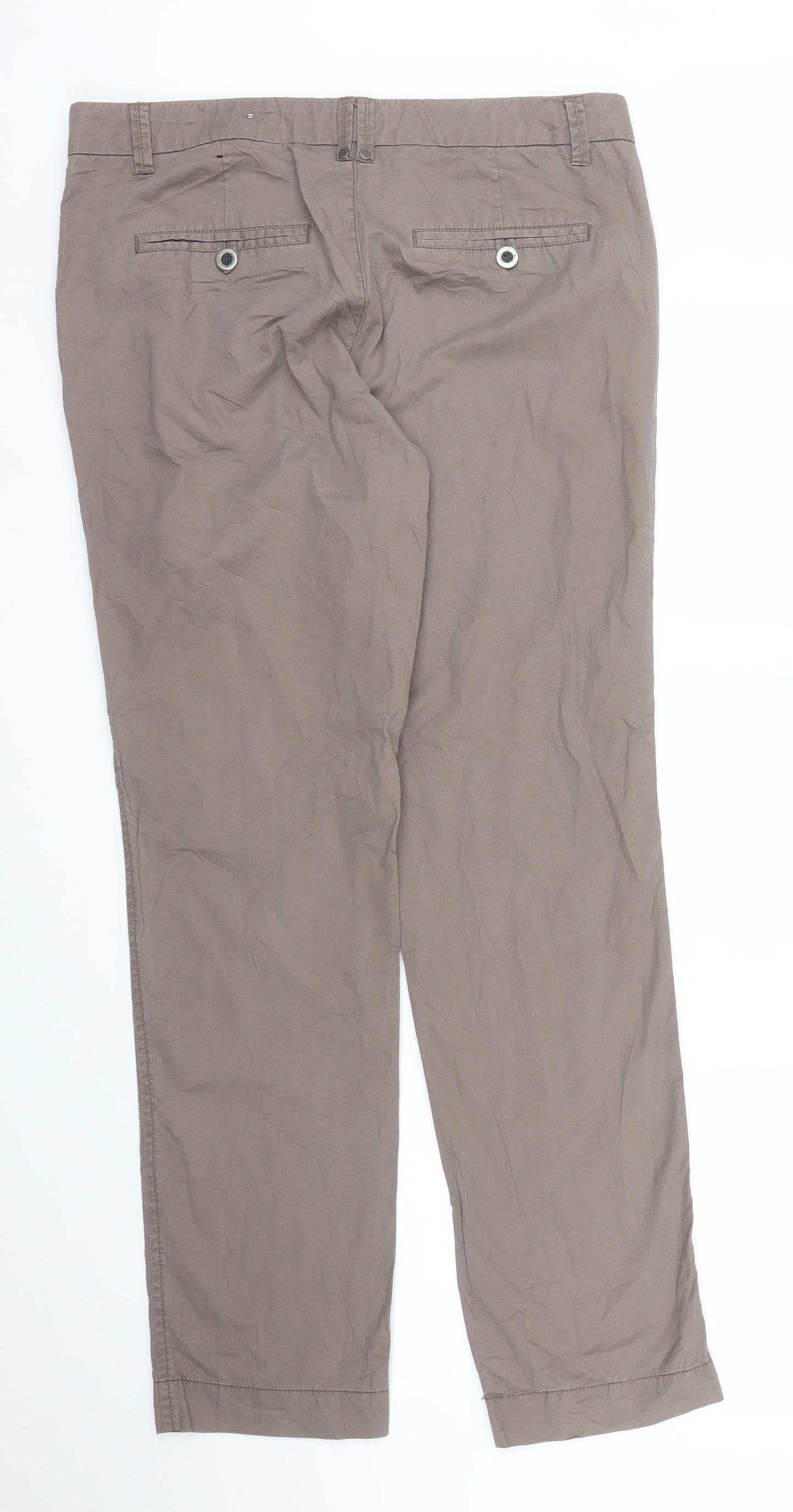 Zero Womens Brown   Carpenter Trousers Size 10 L30 in
