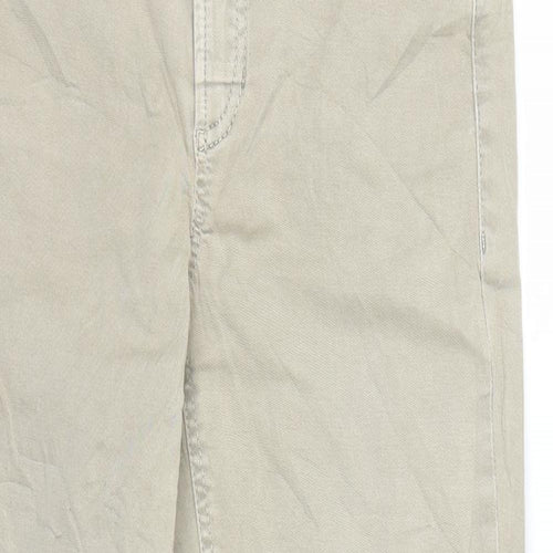 Cambio Womens Beige   Capri Jeans Size 6 L23 in