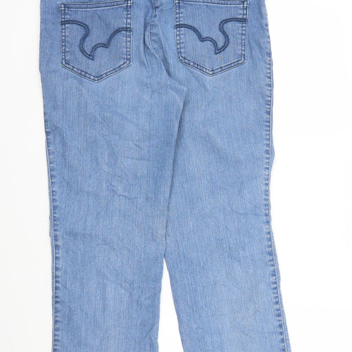 GARDEUR Womens Blue  Denim Capri Jeans Size 30 in L25 in
