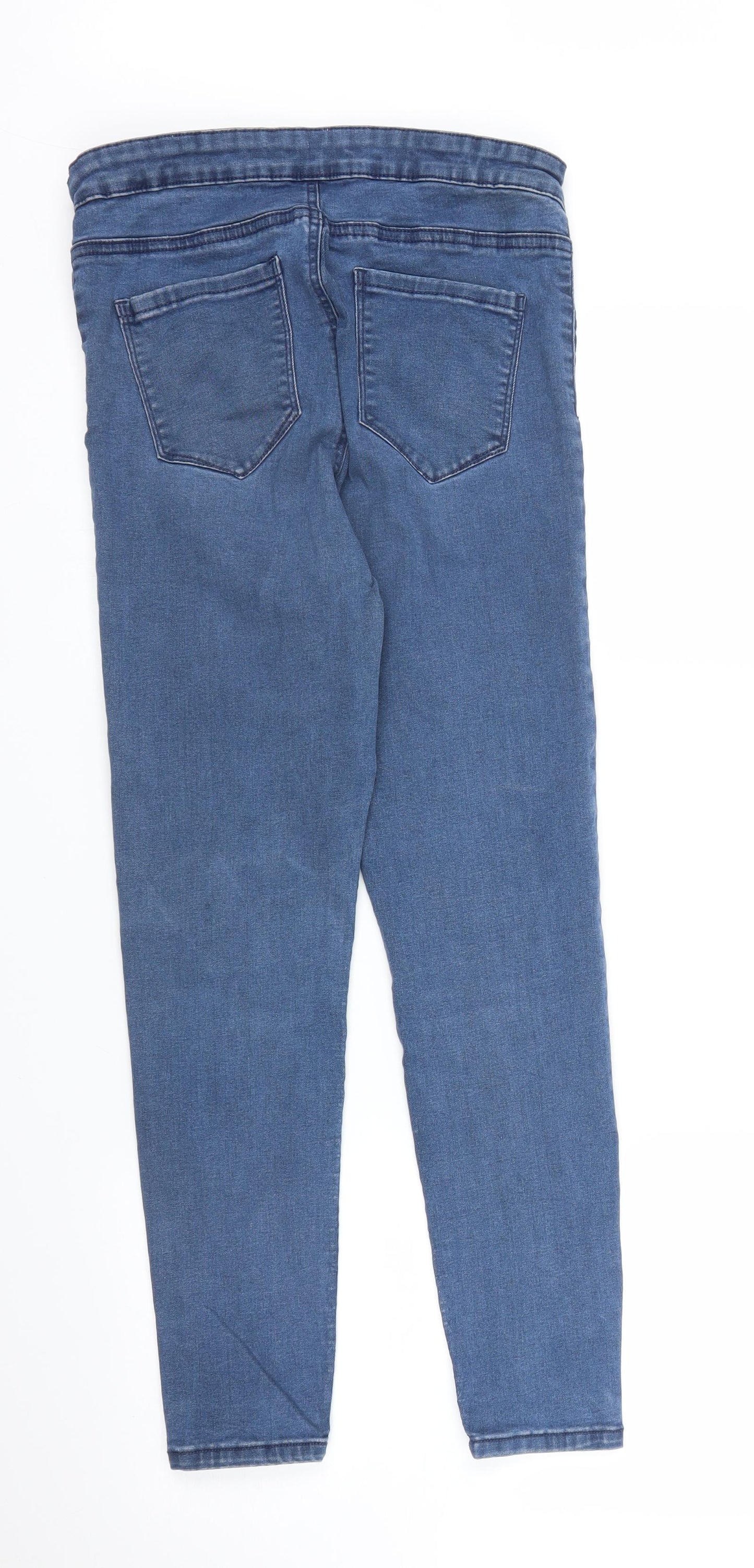 Primark Womens Blue  Denim Skinny Jeans Size 4 L25 in