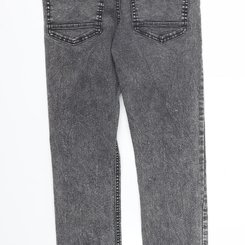 H&M Girls Grey  Denim Skinny Jeans Size 12 Years