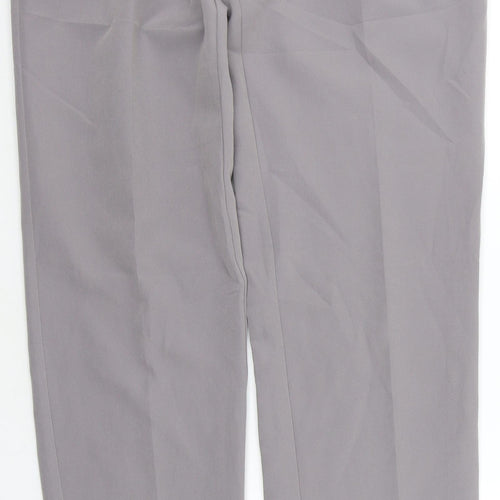 Zac & Rachel Womens Purple   Trousers  Size 8 L28 in
