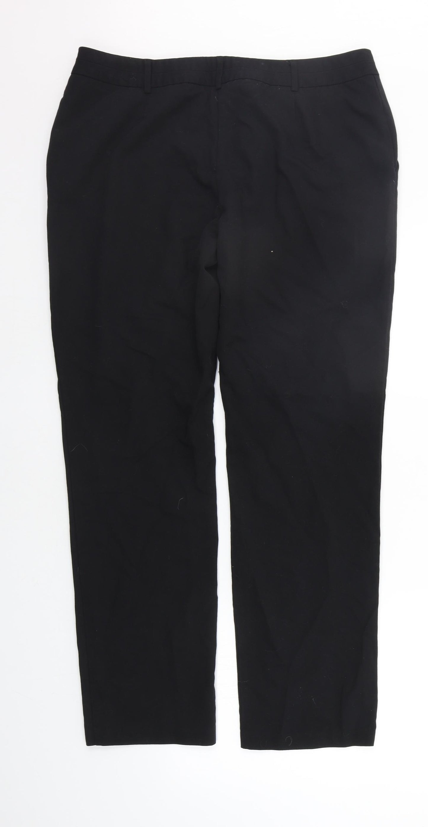 ASOS Womens Black   Trousers  Size 16 L28 in