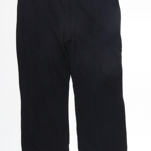 SOULEXE Womens Black   Jogger Trousers Size L L26 in
