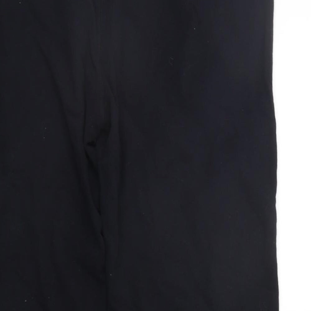SOULEXE Womens Black   Jogger Trousers Size L L26 in