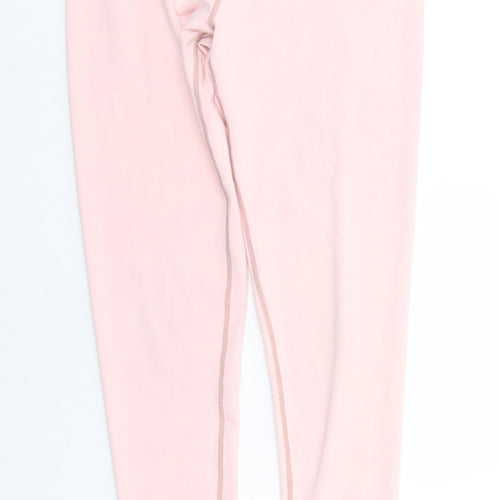 Preworn Girls Pink   Jegging Trousers Size S