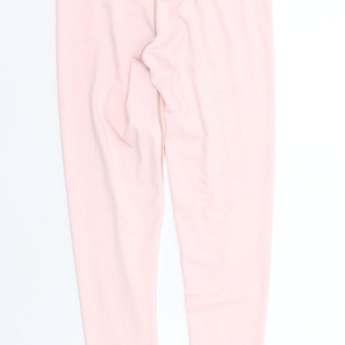 Preworn Girls Pink   Jegging Trousers Size S