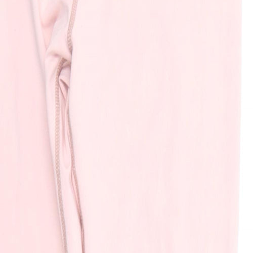 Preworn Girls Pink   Jegging Trousers Size S