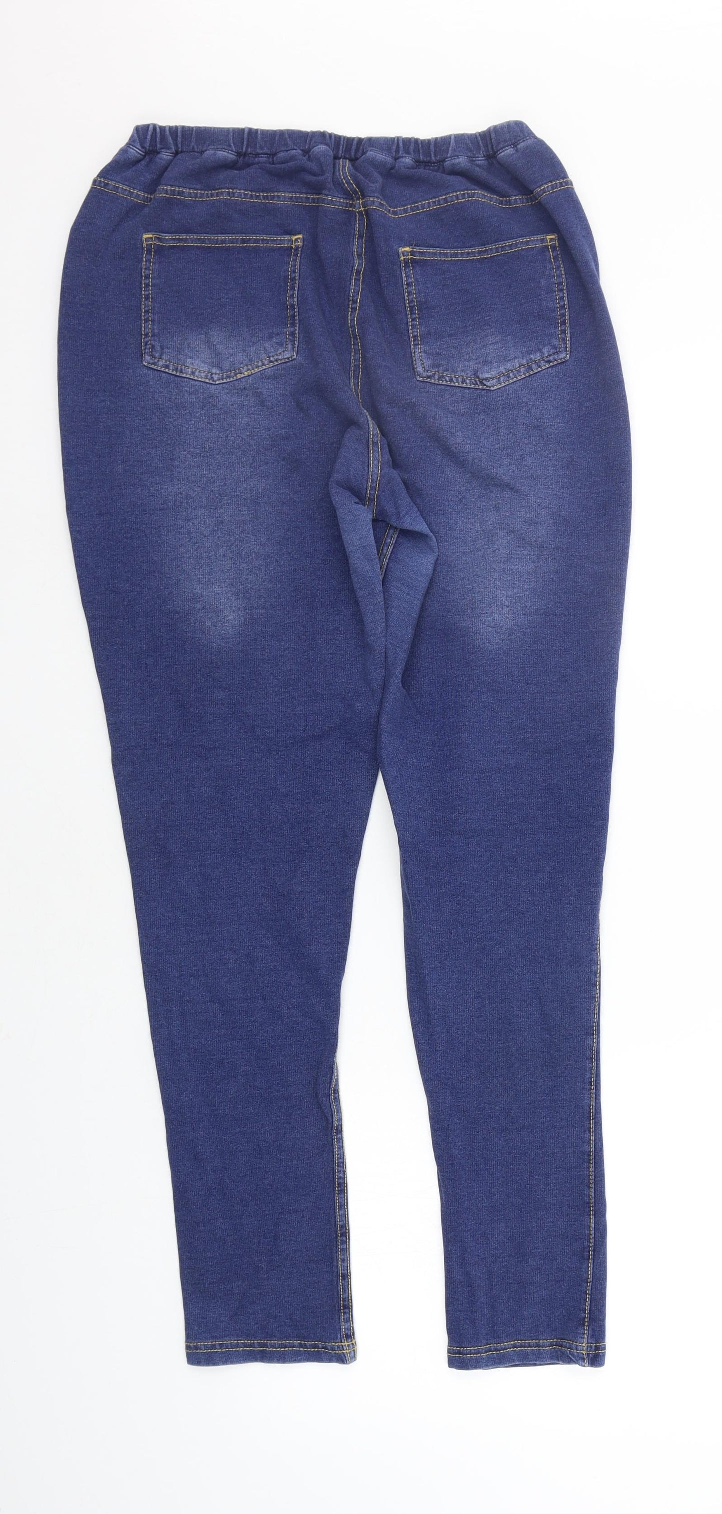 F&F Womens Blue   Jegging Leggings Size 16 L26 in