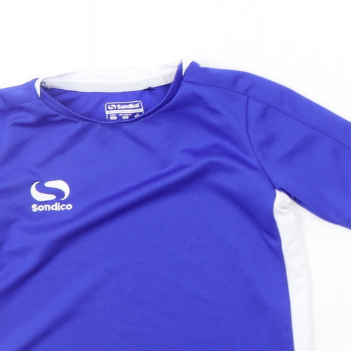 Sondico Boys Blue   Basic T-Shirt Size 7-8 Years